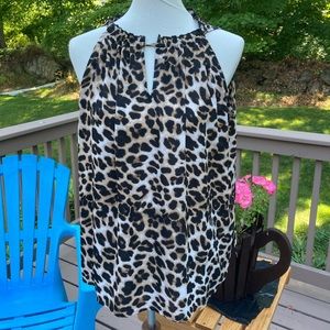 NY & Company Soho leopard top